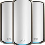 NETGEAR Orbi 970 Series Quad-Band WiFi 7 Mesh Network System (RBE973S)